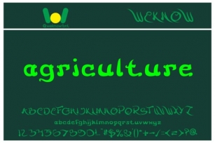 Agriculture Font Download