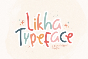 Likha Playful Display Typeface Font Download
