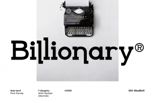 Billionary Font Download