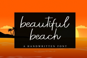 Beautiful Beach Font Download