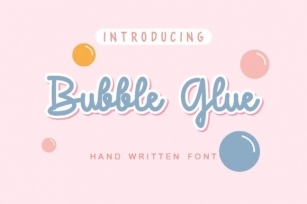 Bubble Glue Font Download