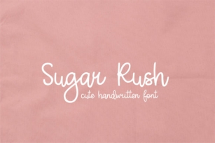 Sugar Rush Font Download