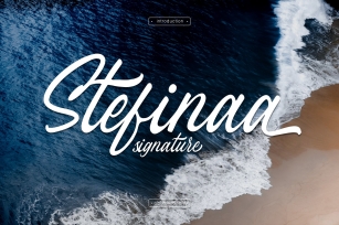 Stefina Signature Font Download