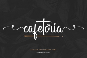 Cafetoria Font Download