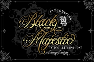 Black Majestic (sale) Font Download