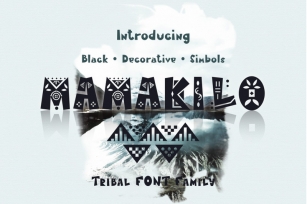 MamaKilo - Tribal Font Family Font Download