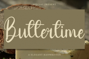 Buttertime Font Download