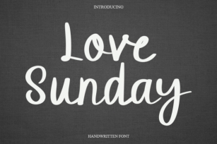 Love Sunday Font Download