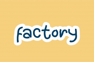 Factory Font Download
