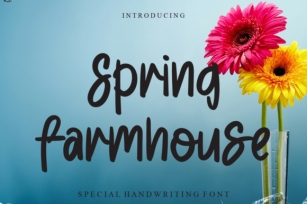 Spring Farmhouse Font Download