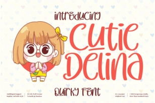 Cutie Delina Font Download