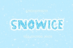 Snowice Font Download