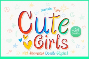 Cute Girls Font Download