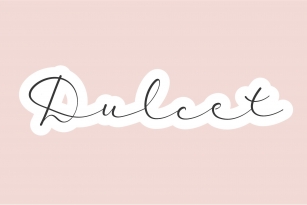 Dulcet Font Download