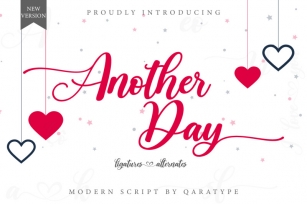 Another Day Script V2 | Modern Script Font Download