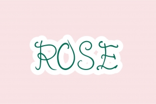 Rose Font Download