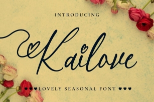 Web Kailove Font Download