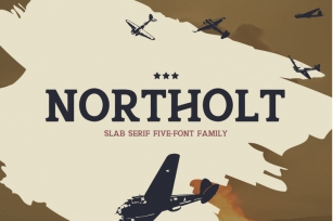 Northolt - A Slab Serif Font Family Font Download