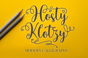 Hosty Klotzy Font Download