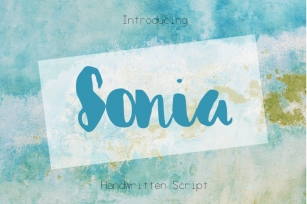 Sonia Font Download