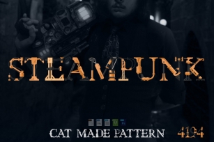 Steampunk font Font Download