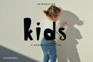 Kids - A Handwritten Font Font Download