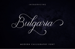 Bulgaria Font Download