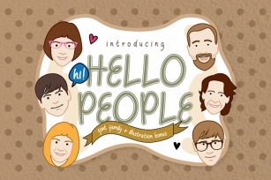 HELLO PEOPLE Font Download