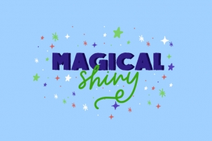 Magical Shiny | Handwritten Font Font Download