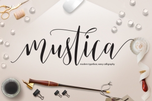 mustica script Font Download