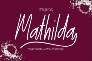 Mathilda Script Font Download