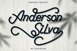 Anderson Silva Font Download
