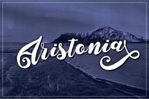 Aristonia Script Font Download