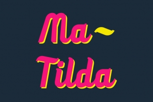 Ma Tilda Font Download