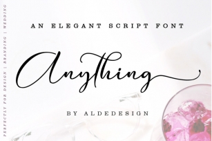 Anything || Beautiful Script Font Download