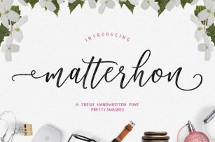 Matterhon Script Font Download