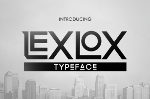 Lexlox Typeface Font Download