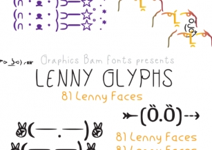 Lenny Faces Font Download