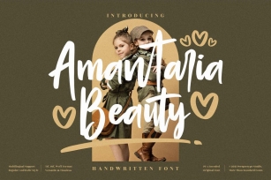 Amantaria Beauty Handwritten LS Font Download