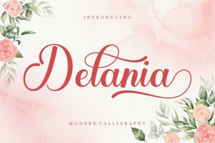Delania Font Download