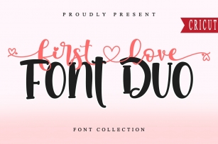 First Love Duo Font Download