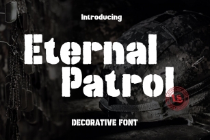 Eternal patrol Font Download