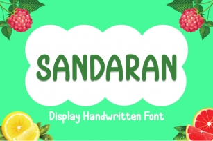 Sandaran Font Download