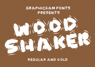 Wood Shaker Font Download