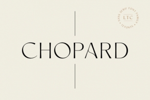 Chopard Font Download