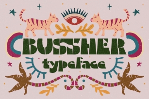 Bussher Typeface Font Download