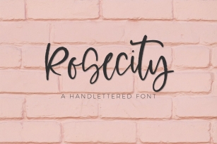 Rosecity Script Font Download