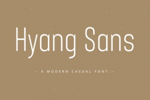 Hyang Font Download