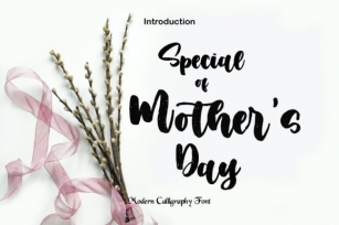 Special of Mother's Day Font Download