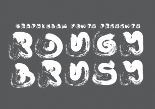 Rough Brush Font Download